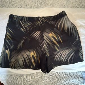 All saints silk shorts